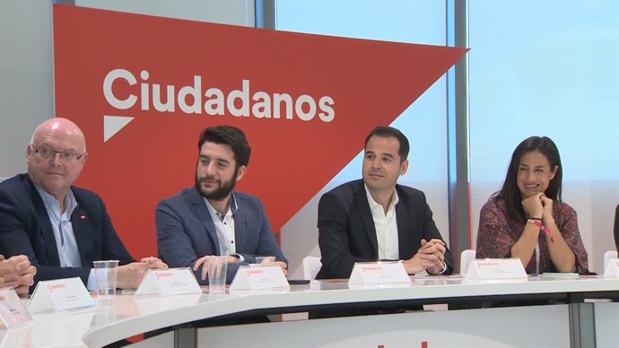 Reunión del Comité Autonómico de Ciudadanos en Madrid