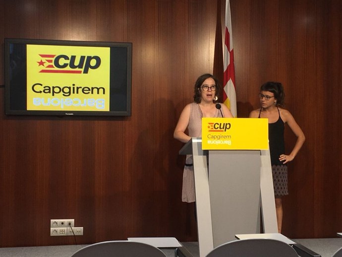 Eulàlia Reguant y Maria Rovira (CUP)