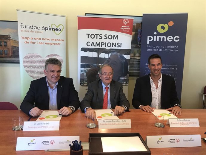 Jaume Saltó, Josep González y Sergi Grimau