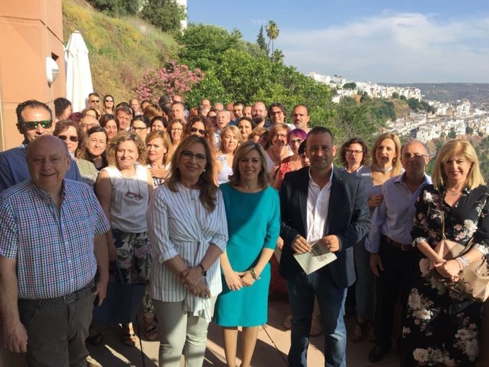 Luna (izda.), en la inauguración de las jornadas