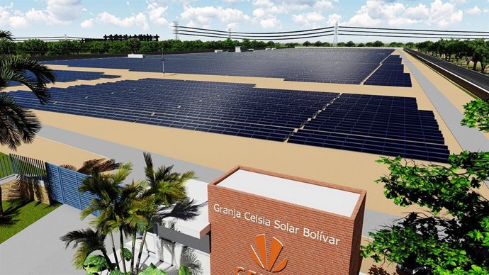 Maqueta de la nueva planta de Celsia