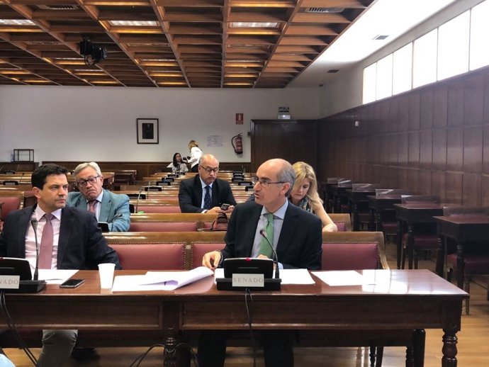 Intervención de Javier Iglesias en el Senado.