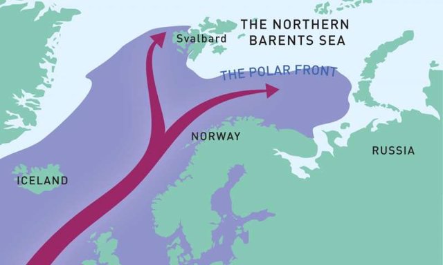 Crece la influencia del Atlántico en el Ártico