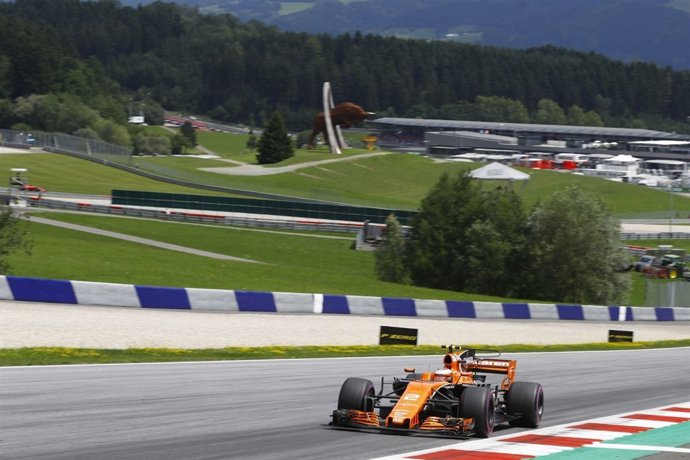 McLaren en el GP Austria 2017
