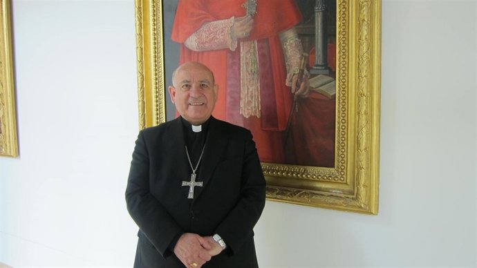 El arzobispo de Zaragoza, monseñor Vicente Jiménez