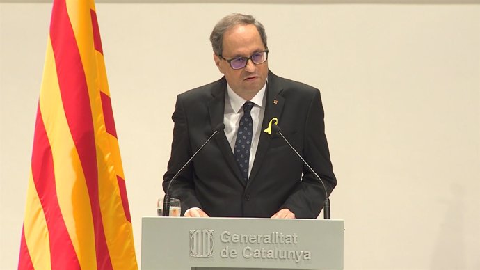 Quim Torra en la Generalitat de Catalunya