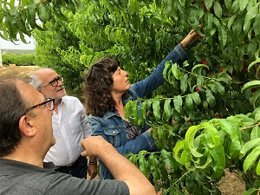 La consellera Teresa Jordà visita Seròs (Lleida)