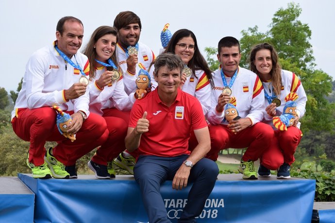 Pleno de medallas de España en golf para los Juegos Mediterréneos