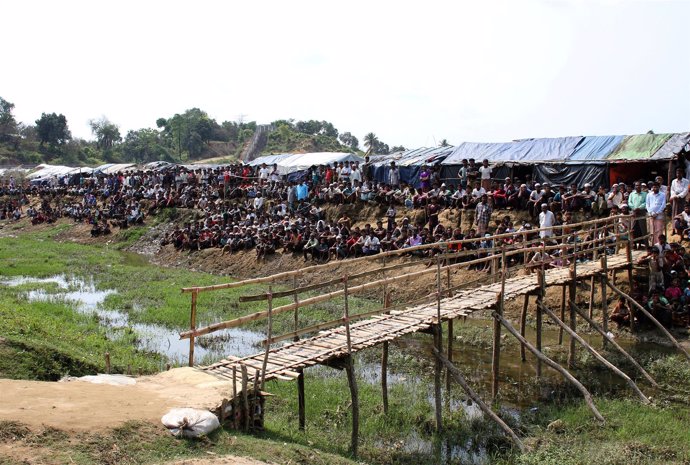 Refugiados rohingyas en Bangladesh