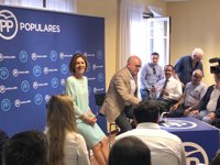 Cospedal pide que los candidatos firmen una declaración conjunta contra la excarcelación de presos de ETA