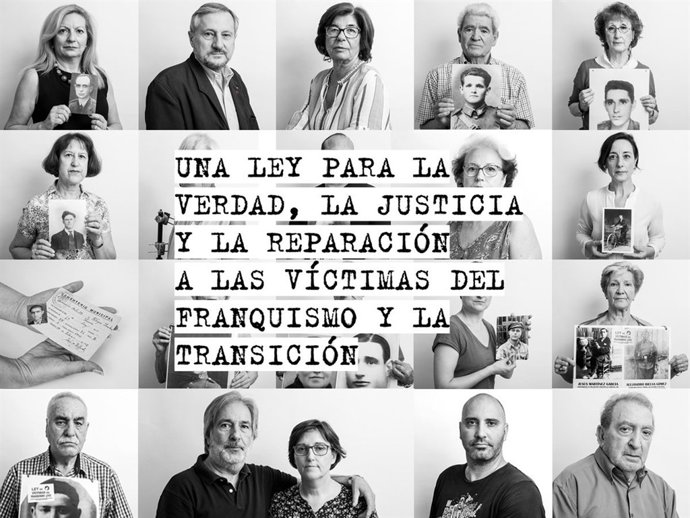 Cartel IU víctimas del franquismo