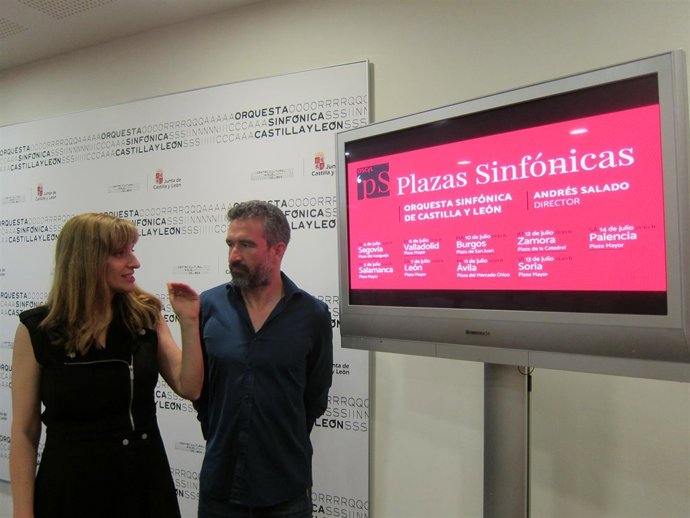 Valladolid.- Mar Sancho y Jordi Gimeno