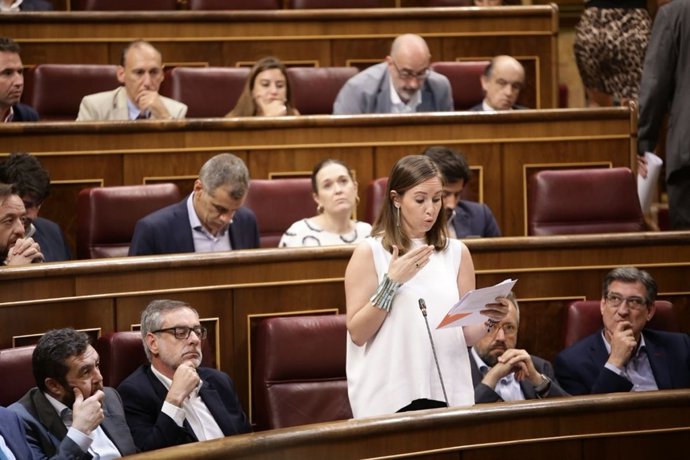 La portavoz adjunta de Cs en el Congreso, Melisa Rodríguez