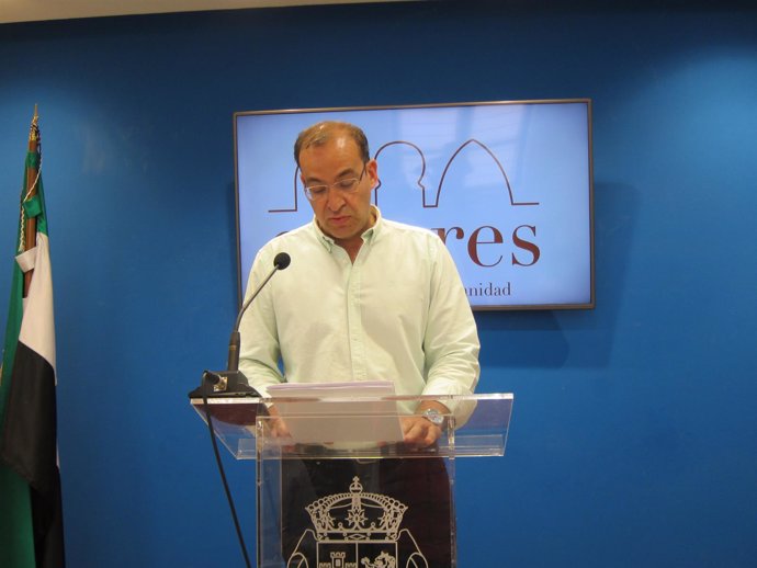 Rafael Mateos, portavoz del equipo de Gobierno de Cáceres       