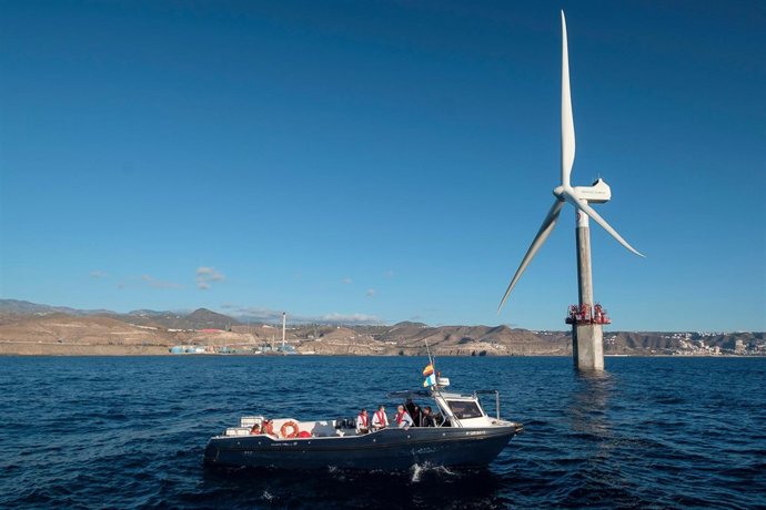 Aerogenerador en Gran Canaria