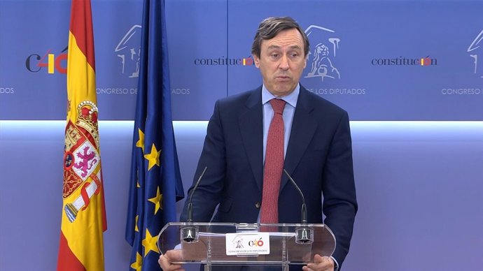 Rafael Hernando en el Congreso de los Diputados