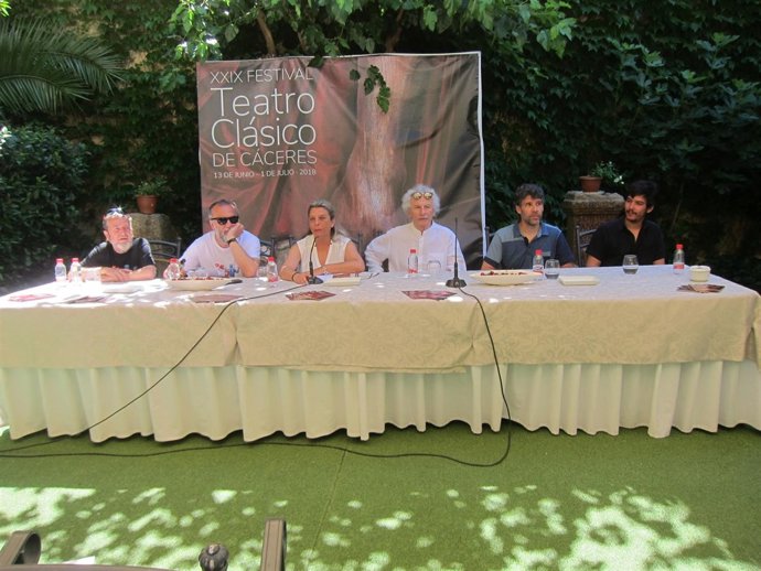 Pressentación de los últimos espectáculos del Festival de Teatro                
