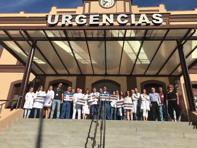 Protestas escasas sustituciones verano hospitales Málaga