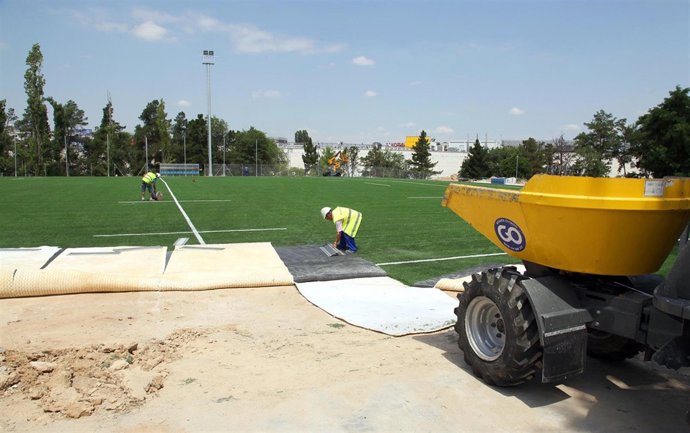 Campo de rugby en Alcobendas