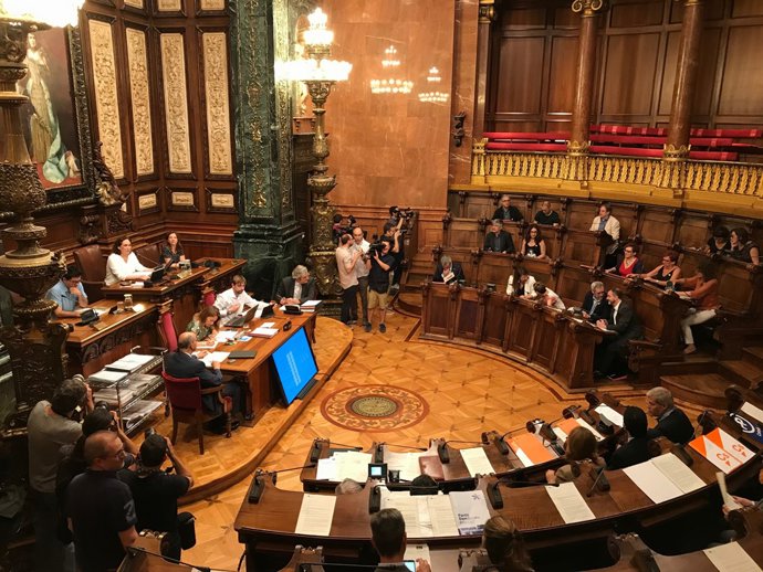 Ple de l'Ajuntament de Barcelona