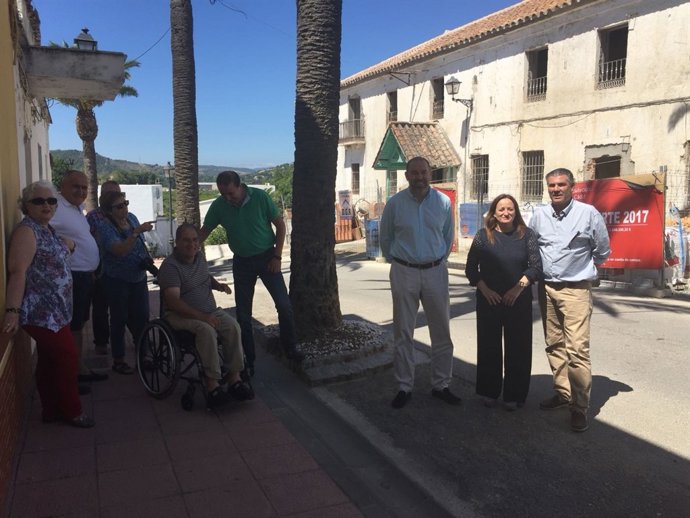Inicio remodelación de Casa Larios de San Martín del Tesorillo