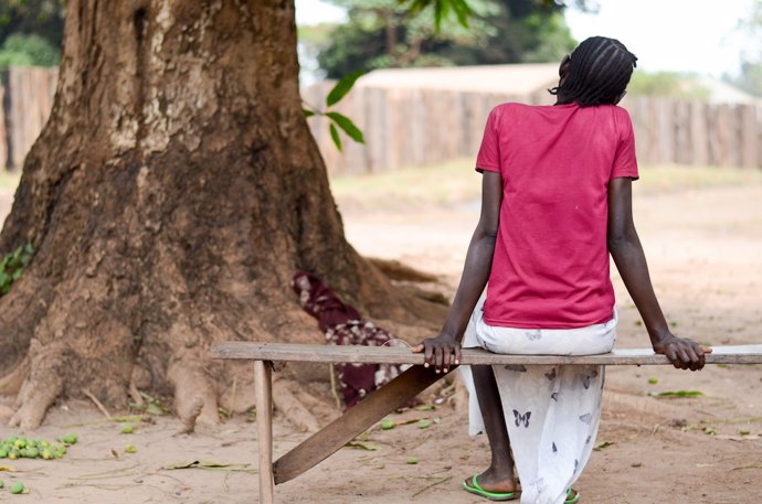 Víctima de la violencia sexual en Sudán del Sur