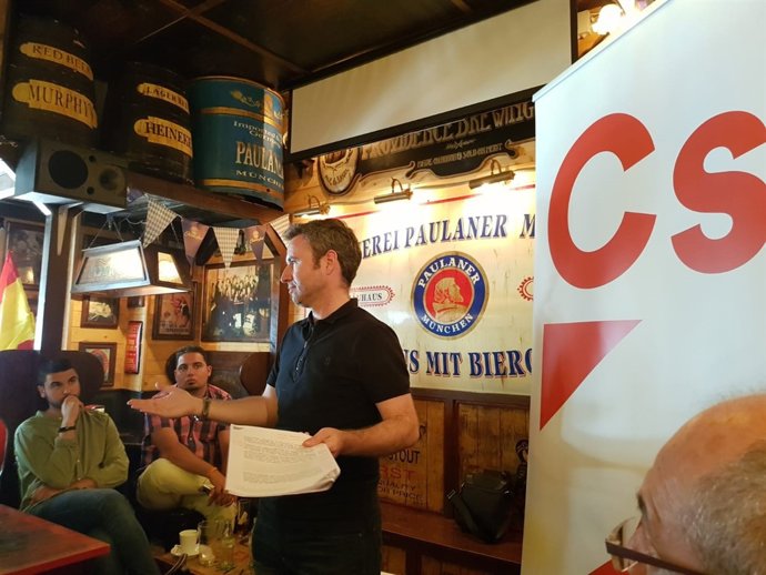 Guillermo Díaz diputado  de Ciudadanos por Málaga