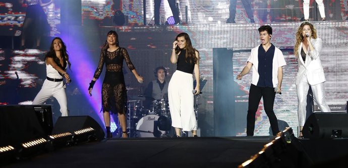 CONCIERTO DE OPERACIÓN TRIUNFO EN EL BERNABEU
