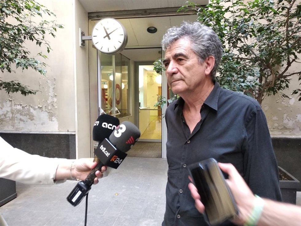 El líder de la candidatura Comuns Federalistes, José Luis Atienza