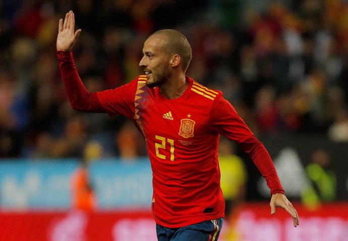 David Silva España selección española fútbol