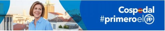 Imagen de la campaña de Cospedal