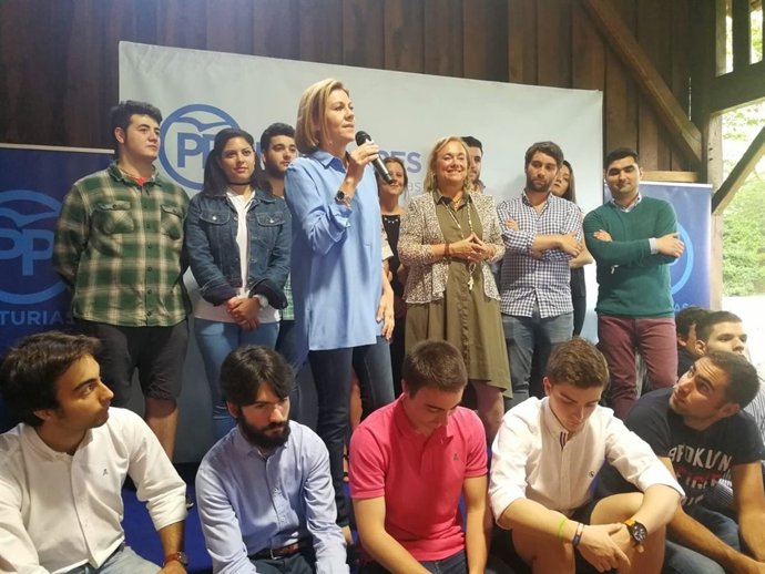 Maria Dolores de Cospedal en Asturias