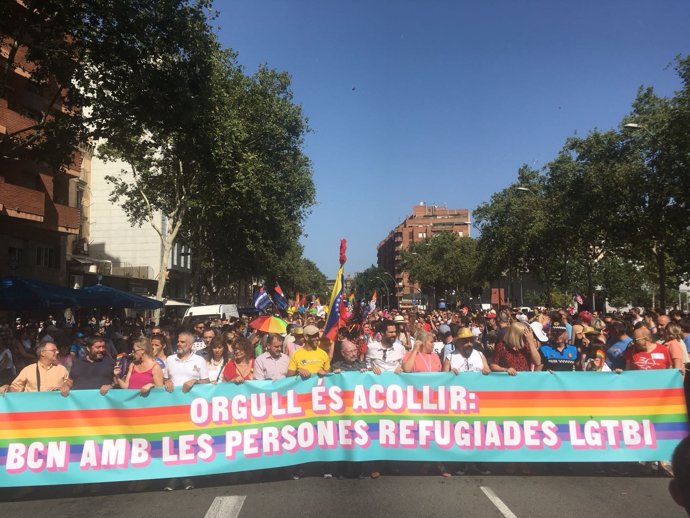Manifestació Pride LGTBI en Barcelona