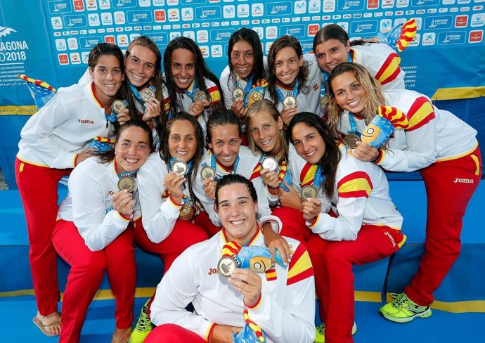 Waterpolo femenino España, campeón en Juegos Mediterráneos