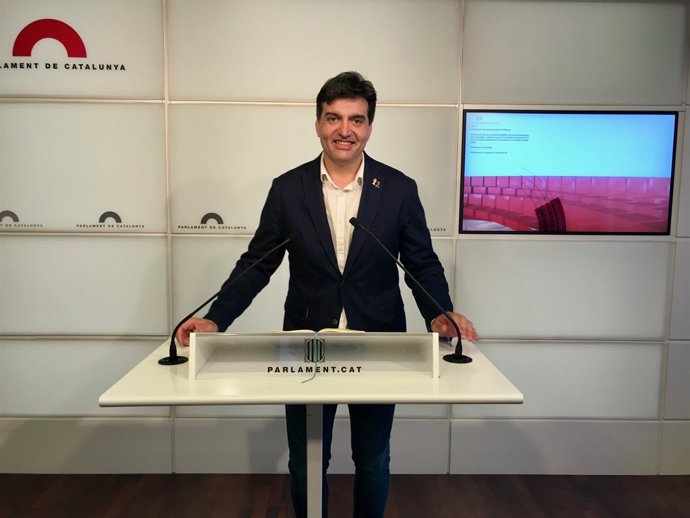 El president d'ERC al Parlament, Sergi Sabrià