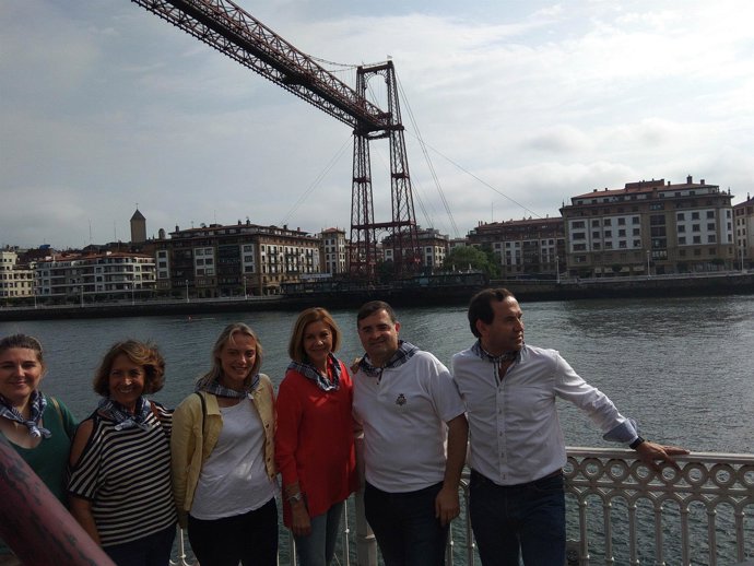 María Dolores de Cospedal en Portugalete