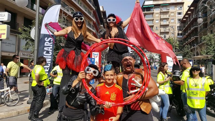 Concentración de motos