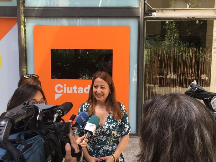 La diputada de Cs al Parlament Sonia Sierra