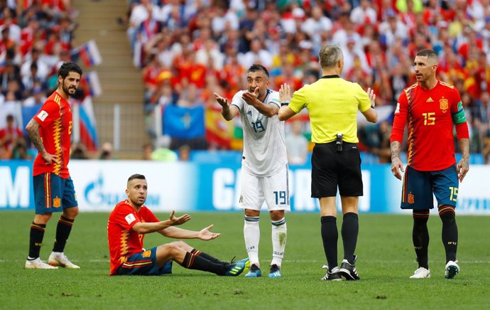 España Rusia selección española Mundial Sergio Ramos Jordi Alba Isco Samedov