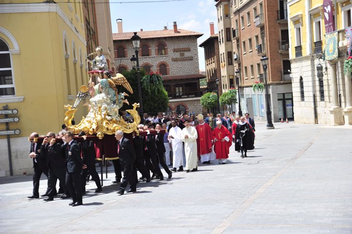 Procesión de Santa Emerenciana, patrona de Teruel. 
