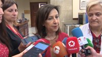 Robles dice "no estar orgullosa" de lo sucedido en RTVE y confía en encontrar a alguien "con imagen de imparcialidad"
