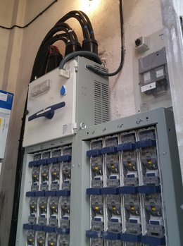 Instalación de la compañía eléctrica Endesa