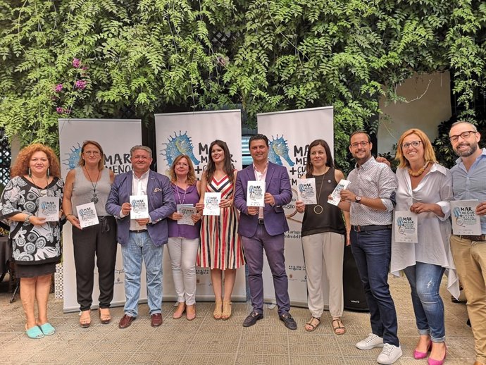 Guardiola, durante la presentación de las actividades