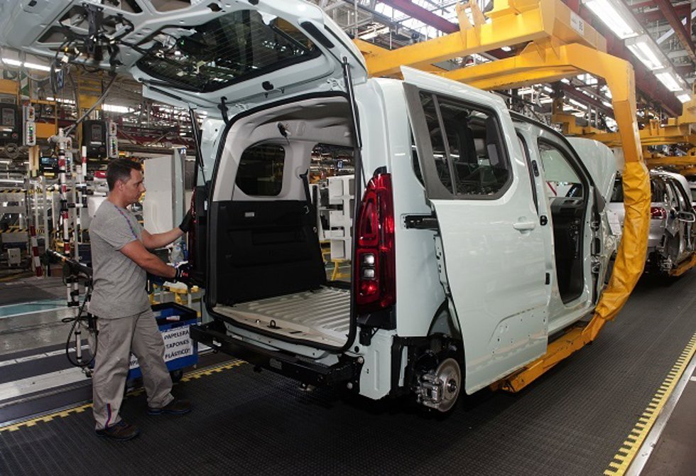 Producción de vehículos/fábrica de automóviles/Berlingo/planta de coches
