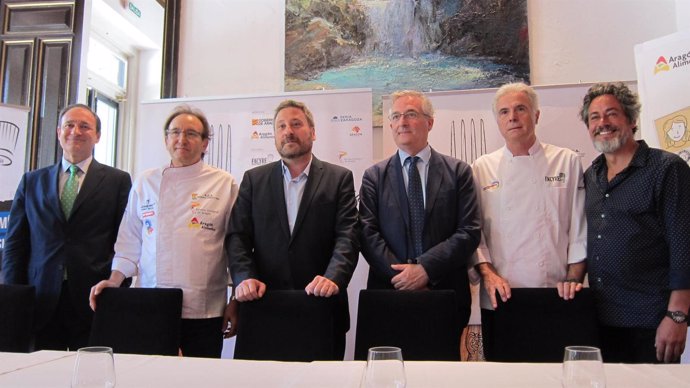 Presentacion en Zaragoza del V Campeonato Nacional de Cocina y Repostería