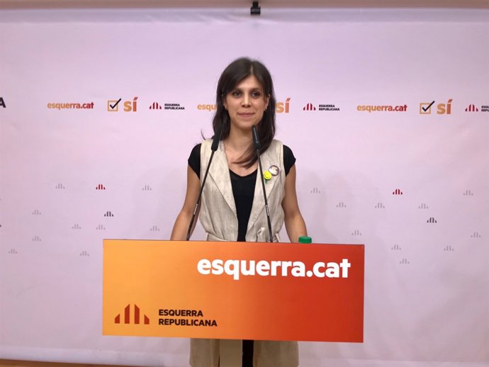 La portaveu d'ERC, Marta Vilalta