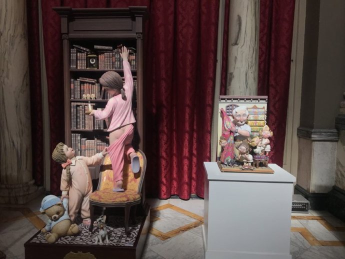 Ninots indultats de 2018 en el Ayuntamiento de València