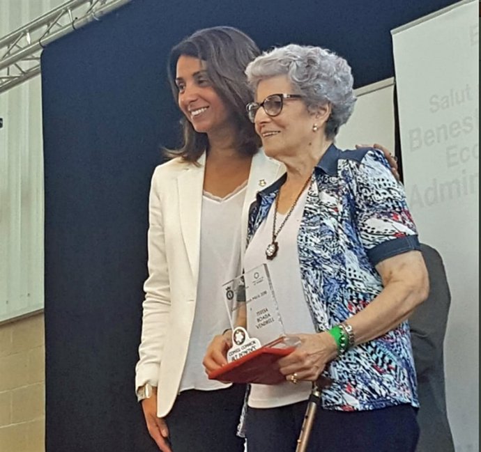 Meritxell Budó celebra el 15 aniversari del 'Dinamització dels ancians'