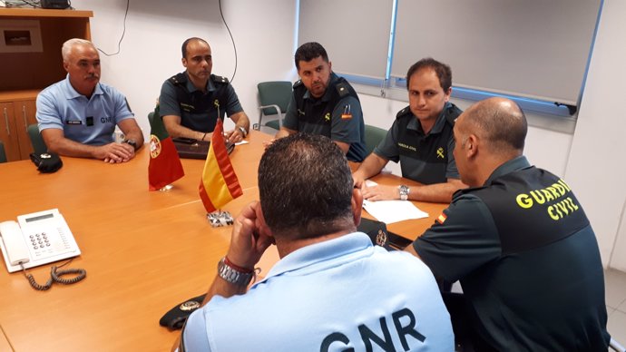 Reunión GRN de Portugal y Guardia Civil de Galicia.