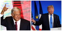 López Obrador y Trump hablan por teléfono para explorar un "acuerdo integral"